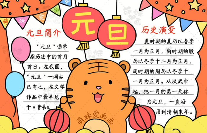 新年小报图片【2022年新年小报图片】