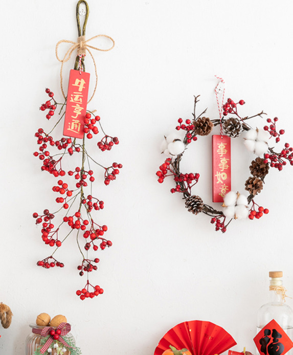 春节装饰图片【新年家里喜庆装饰图片】