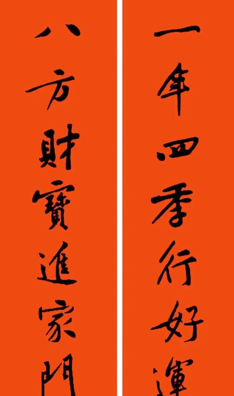 春节对联大全图片【对联春节对联集锦大全】