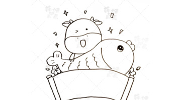 新年装饰画图片【新年装饰画图片又简单又好看】