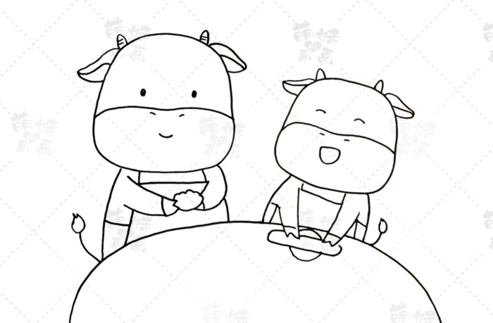 新年装饰画图片【新年装饰画图片又简单又好看】