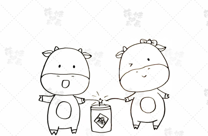 新年装饰画图片【新年装饰画图片又简单又好看】