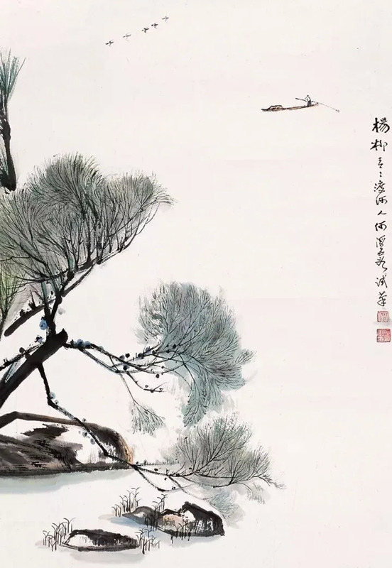 春天垂柳的图片大全简笔画【冬天垂柳图片大全】