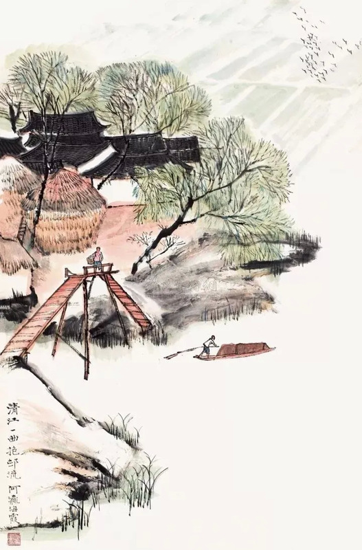 春天垂柳的图片大全简笔画【冬天垂柳图片大全】