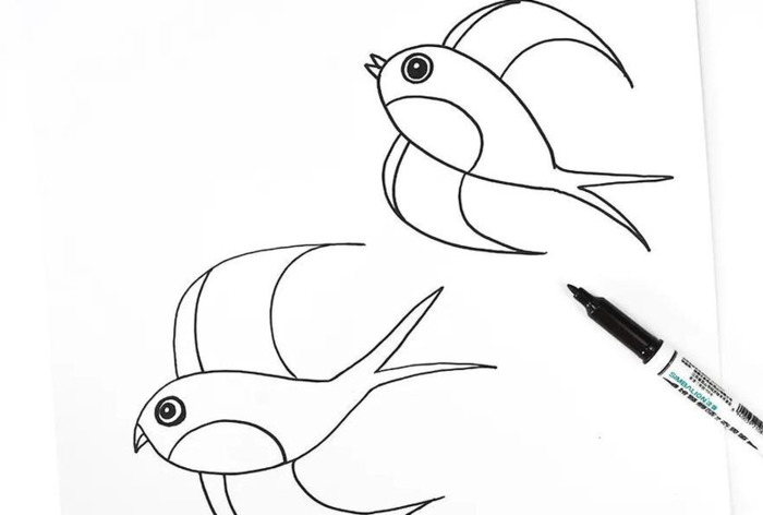 春天简笔画【春天简笔画 儿童画】