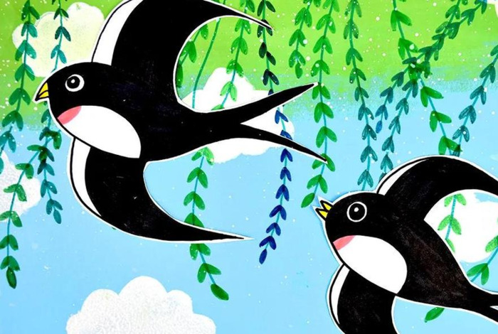 春天简笔画【春天简笔画 儿童画】