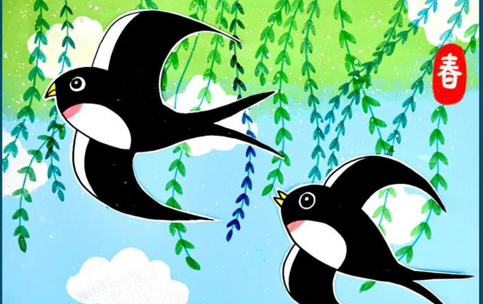 春天简笔画【春天简笔画 儿童画】