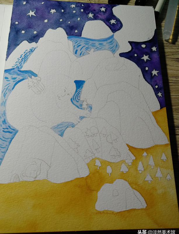 火山涂鸦技巧【火山涂鸦怎么涂】