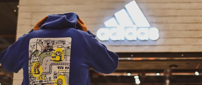 阿迪达斯海报设计广告