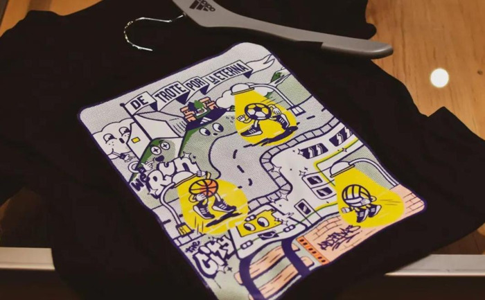 阿迪达斯海报设计广告