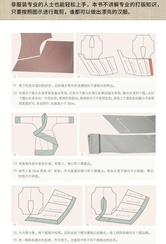 如何制作汉服设计图【汉服设计教程】