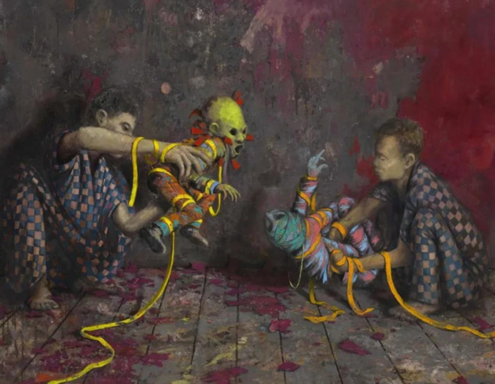 大师油画作品【著名大师人物油画作品】