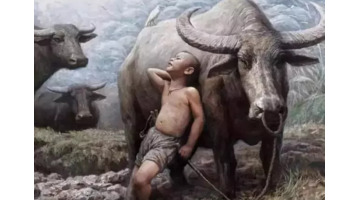 李自健的最贵油画多少钱【李自健山里的太阳油画】