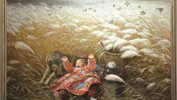 李自健的最贵油画多少钱【李自健山里的太阳油画】