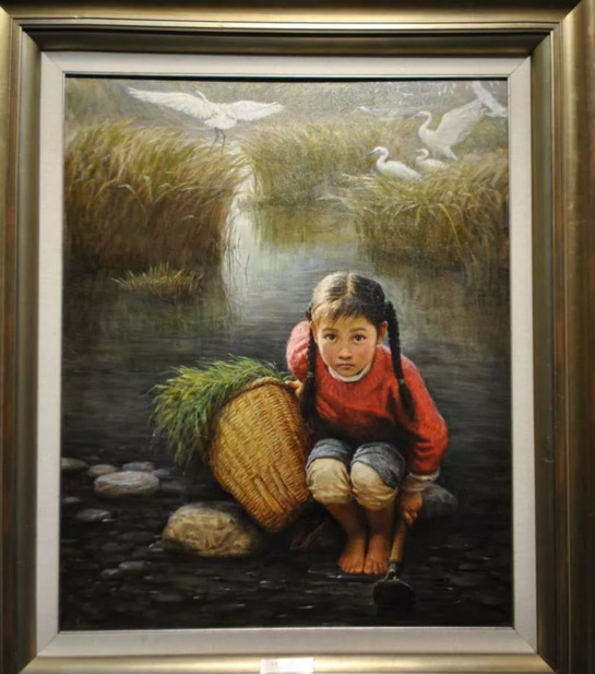 李自健的最贵油画多少钱【李自健山里的太阳油画】