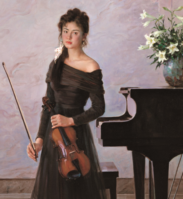 关则驹油画高清大图 作品【关则驹高清油画作品】