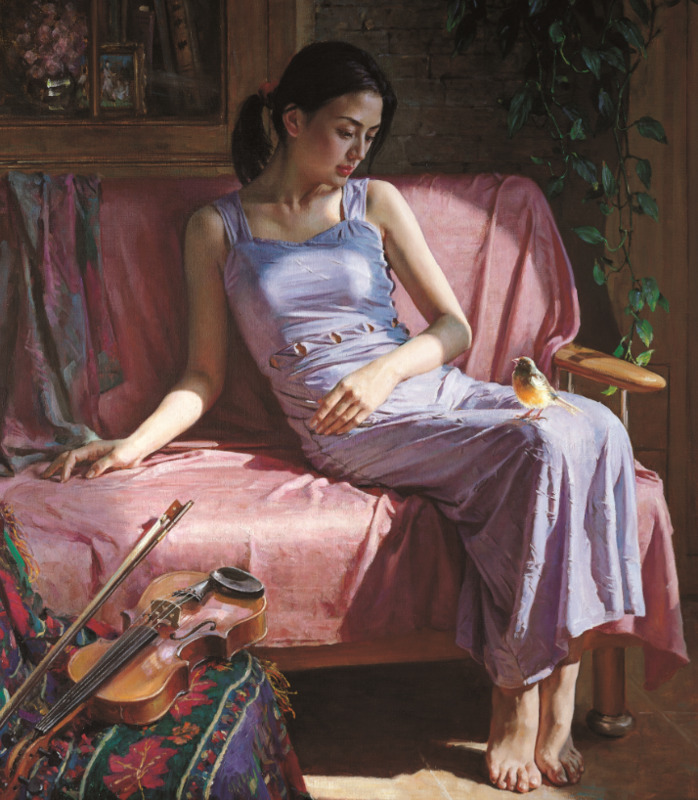 关则驹油画高清大图 作品【关则驹高清油画作品】