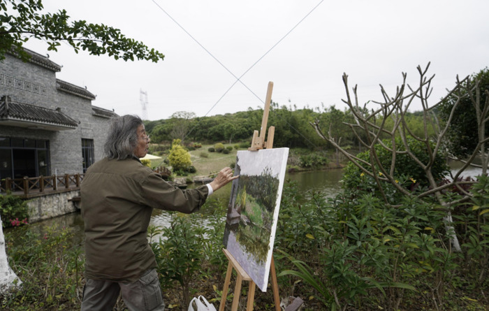 关则驹油画高清大图 作品【关则驹高清油画作品】