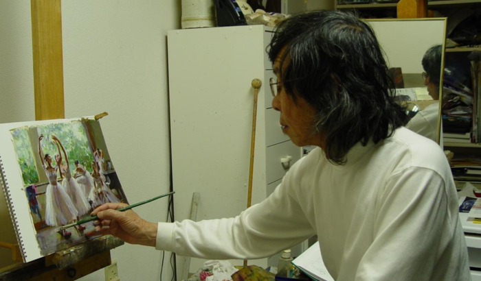 关则驹油画高清大图 作品【关则驹高清油画作品】