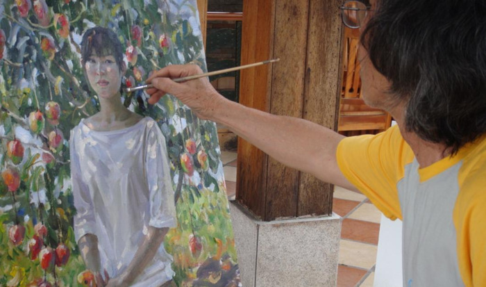 关则驹油画高清大图 作品【关则驹高清油画作品】