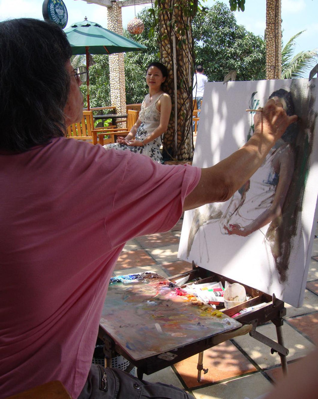 关则驹油画高清大图 作品【关则驹高清油画作品】