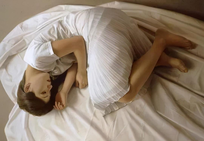 油画人物作品高清图片【人物油画作品图片】