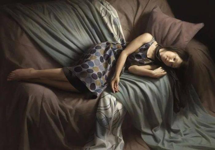 油画人物作品高清图片【人物油画作品图片】