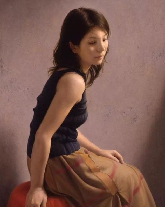 油画人物作品高清图片【人物油画作品图片】