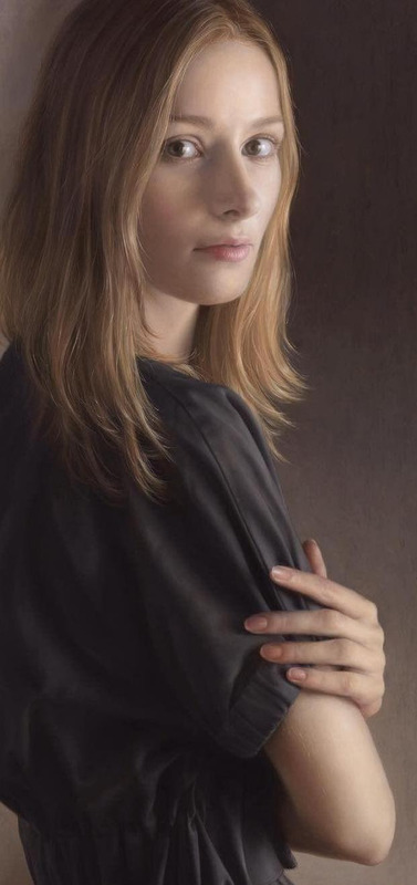 油画人物作品高清图片【人物油画作品图片】