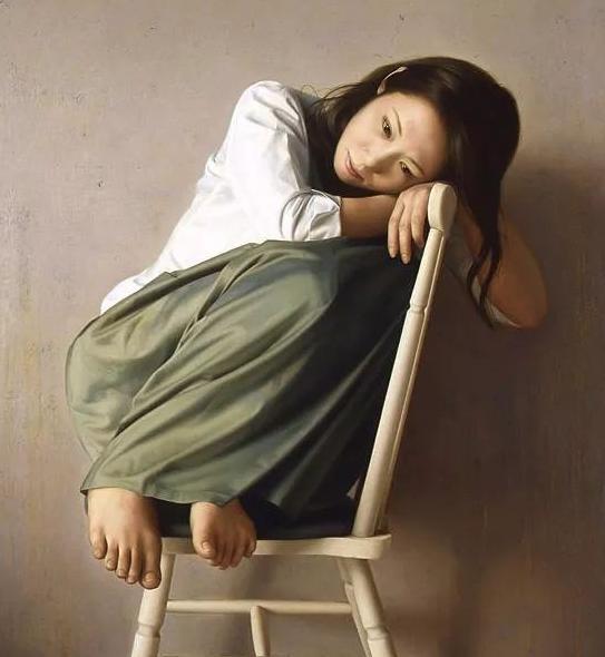 油画人物作品高清图片【人物油画作品图片】