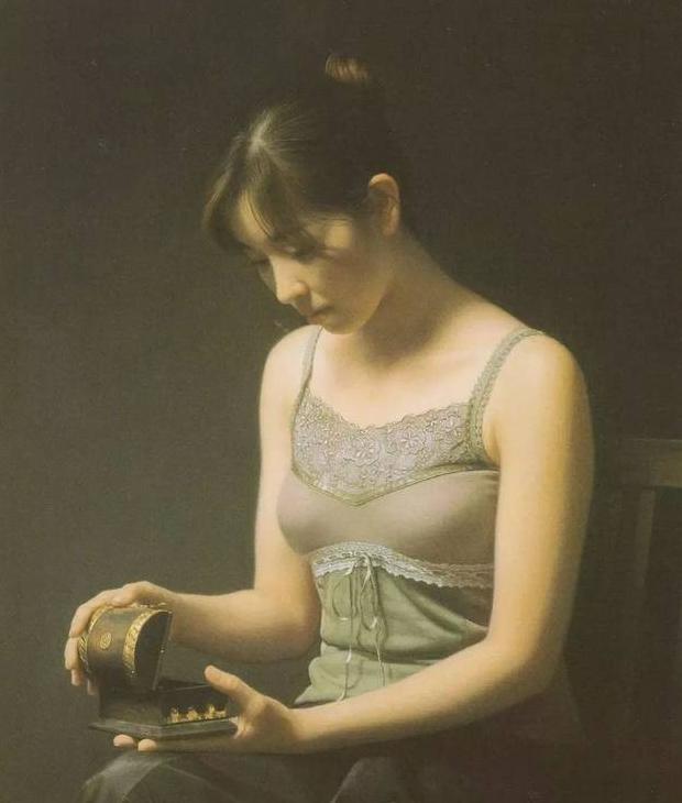 油画人物作品高清图片【人物油画作品图片】