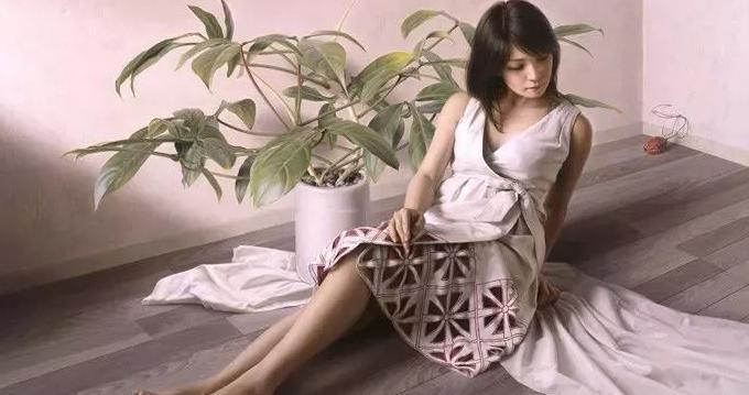 油画人物作品高清图片【人物油画作品图片】