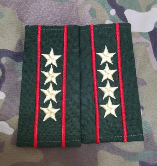 武警肩章级别图解【武警肩章级别图片】