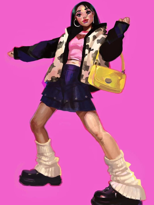 好看头像女生梦幻星空【梦幻星空彩铅画】