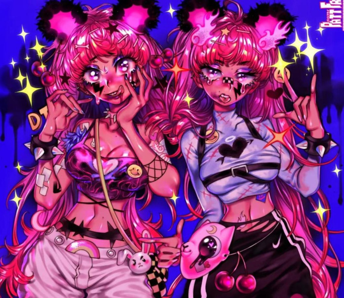 好看头像女生梦幻星空【梦幻星空彩铅画】