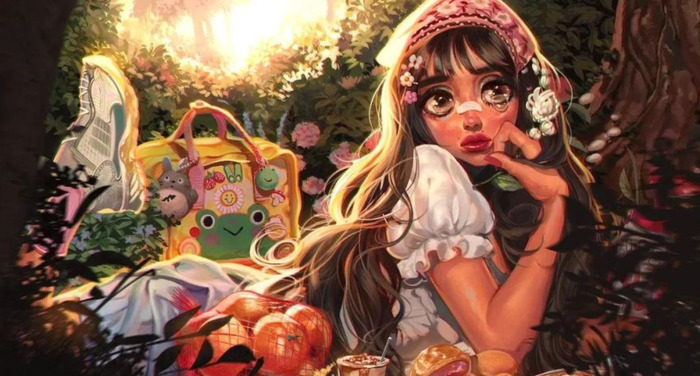 好看头像女生梦幻星空【梦幻星空彩铅画】