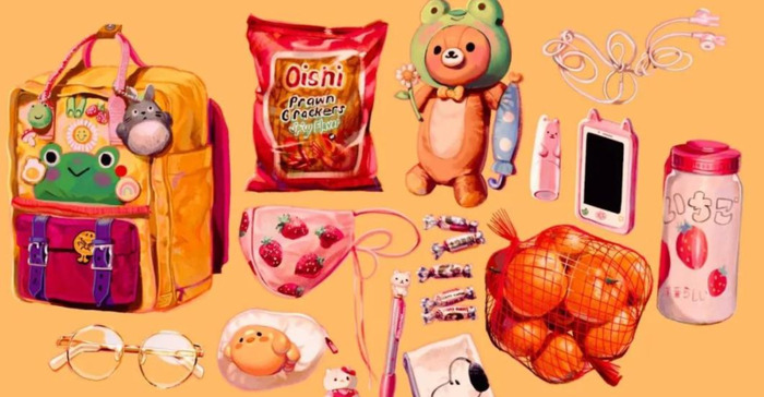 好看头像女生梦幻星空【梦幻星空彩铅画】