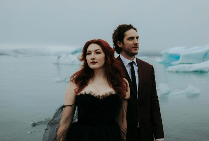 婚纱海景穿黑纱【婚纱海景照特效图】