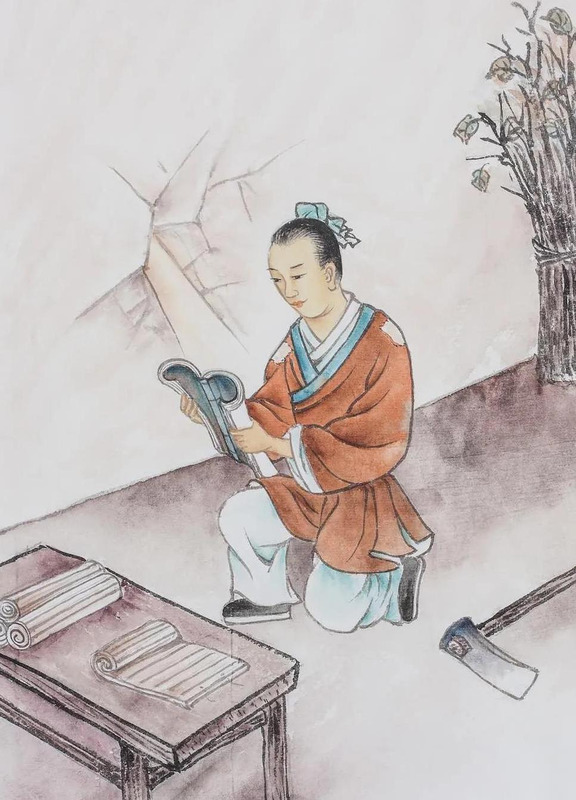 凿壁偷光的故事100字以上【凿壁偷光的故事100字四年级】