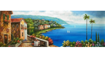 黄大刀油画作品欣赏船【黄大刀油画展】