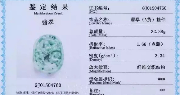 翡翠折射率1.66说明什么【翡翠折射率多少】