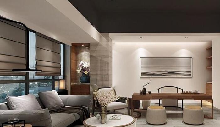 办公室中国风装修风格效果图【中国风装修风格效果图跃层】