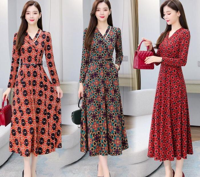 复古风连衣裙【复古风格服装】