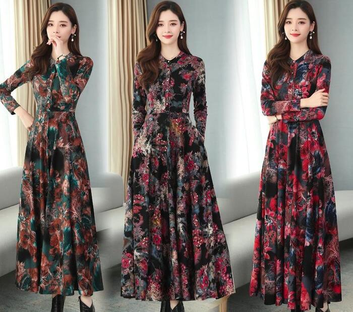 复古风连衣裙【复古风格服装】