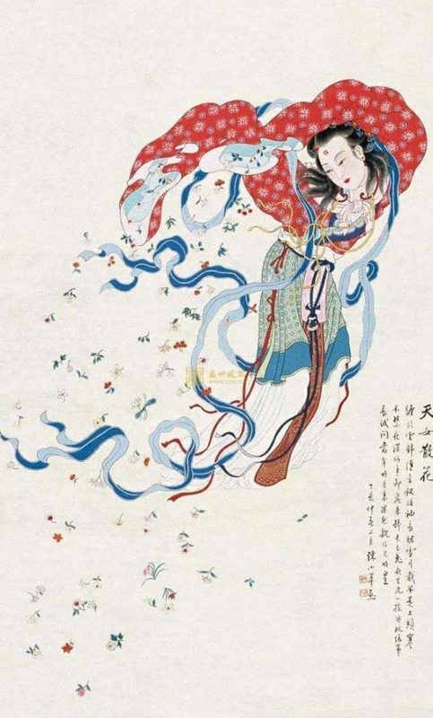 国画女性作品欣赏图片【女性国画欣赏】