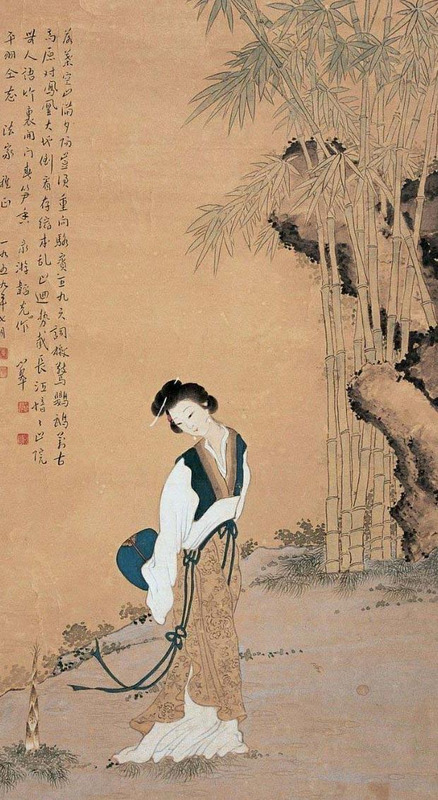 国画女性作品欣赏图片【女性国画欣赏】