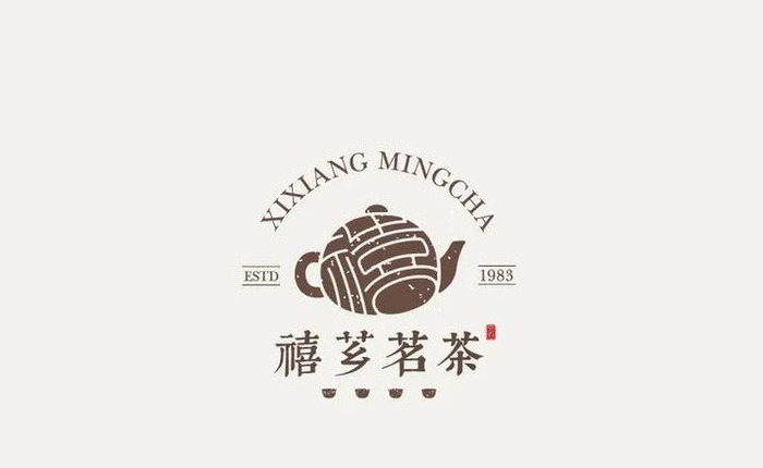 茶logo中国风【茶logo设计说明】