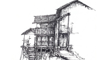 100张简单速写风景照片【简单速写风景图片大全】