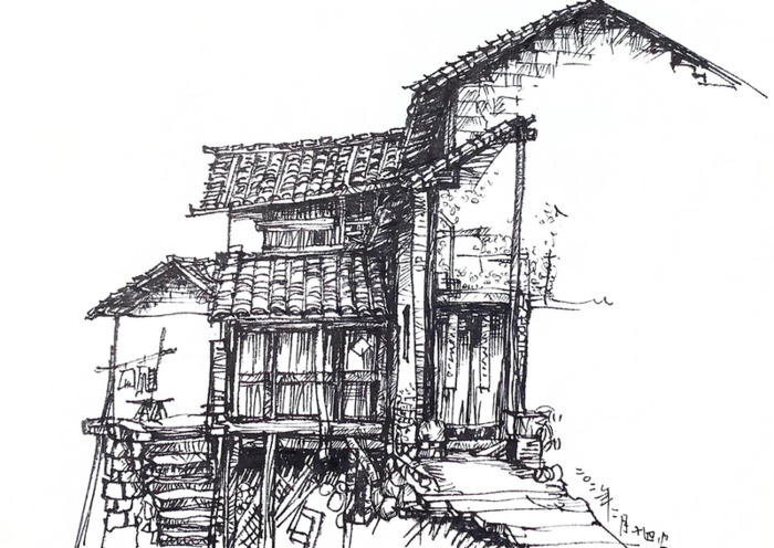 100张简单速写风景照片【简单速写风景图片大全】