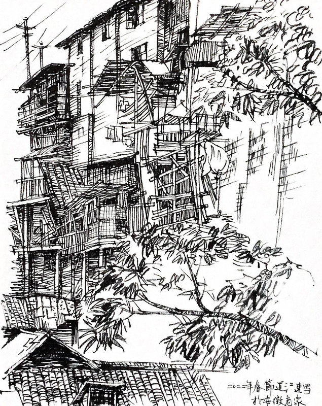 100张简单速写风景照片【简单速写风景图片大全】